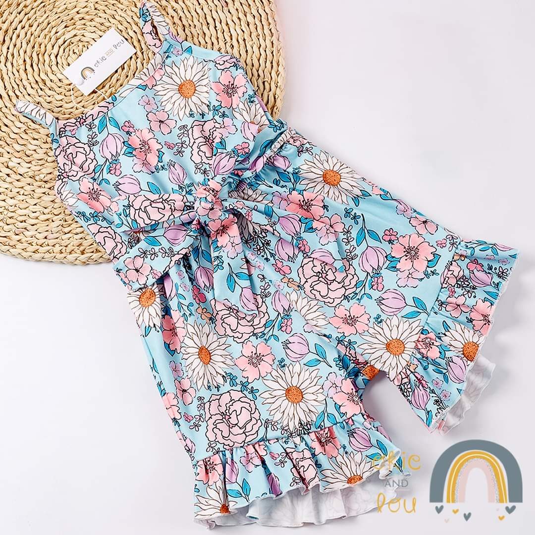 Bloom with Grace Ruffle Romper