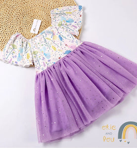 Fairies and Flowers Tulle dress