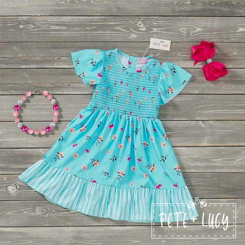 Romantic Floral Childs Dress