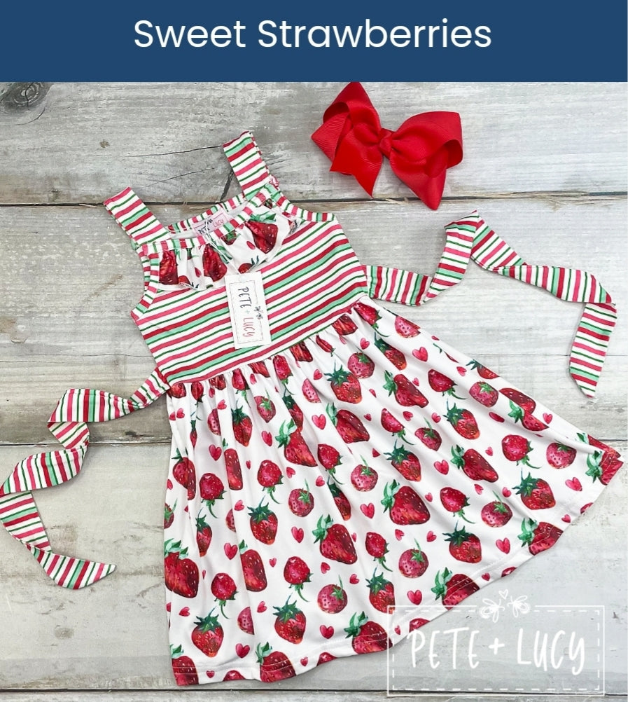 Sweet Strawberries Dress