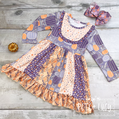 Purple Pumpkin Dress