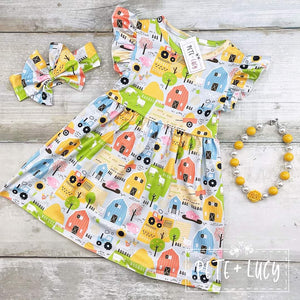 Around the Farm dress