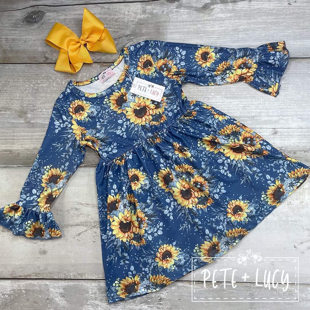 Sunflower sweetness dress