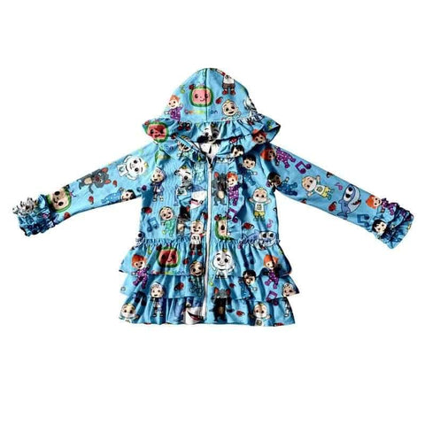 Cute Cartoon Ruffle Jacket