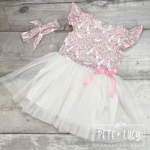 Pink Easter Tulle Dress