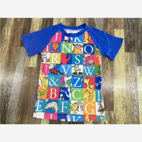 Dr. Seuss Block Alphabet Shirt